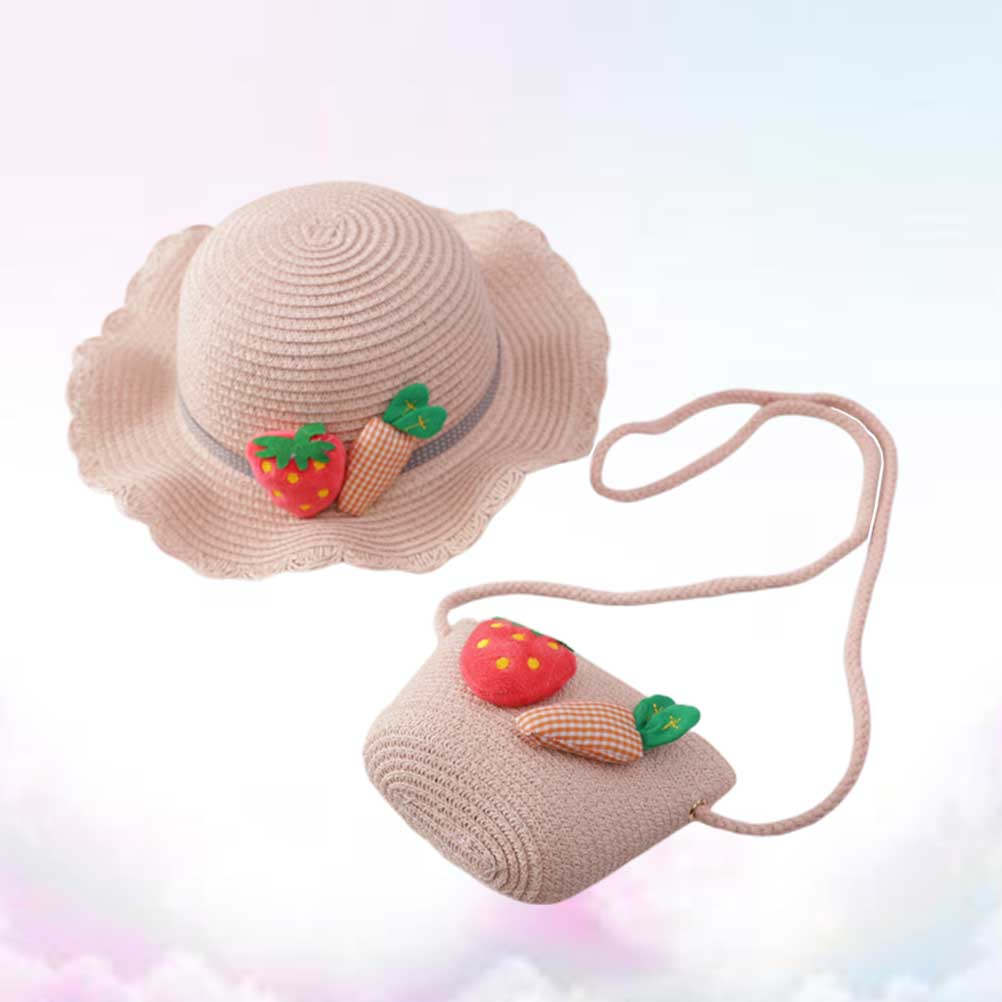 Straw Hat Summer - 1 Set de Sombrero de Paja