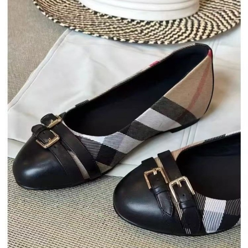 Women'S Fashion For Summer 2026 - Zapatos Planos de Moda Estilo Retro