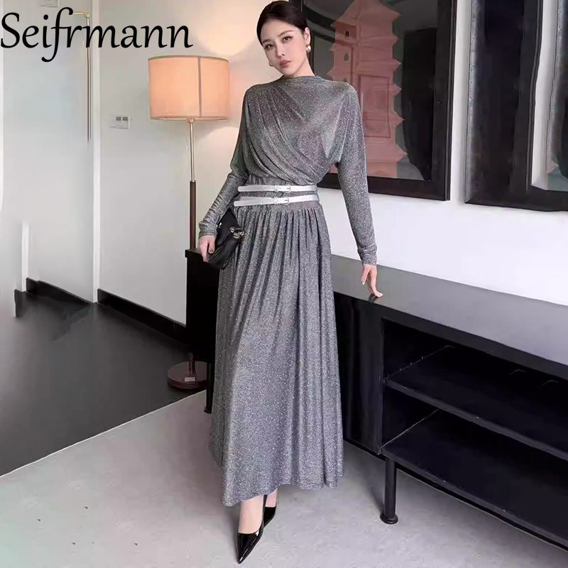 Women'S Fashion Gilded Age - Vestido Largo Seifrmann Primavera 2026 para
