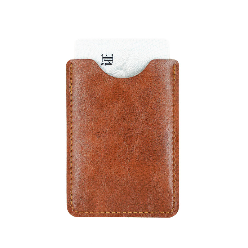 Women Fashion Visiting Card - Tarjetero de cuero Pu para hombre