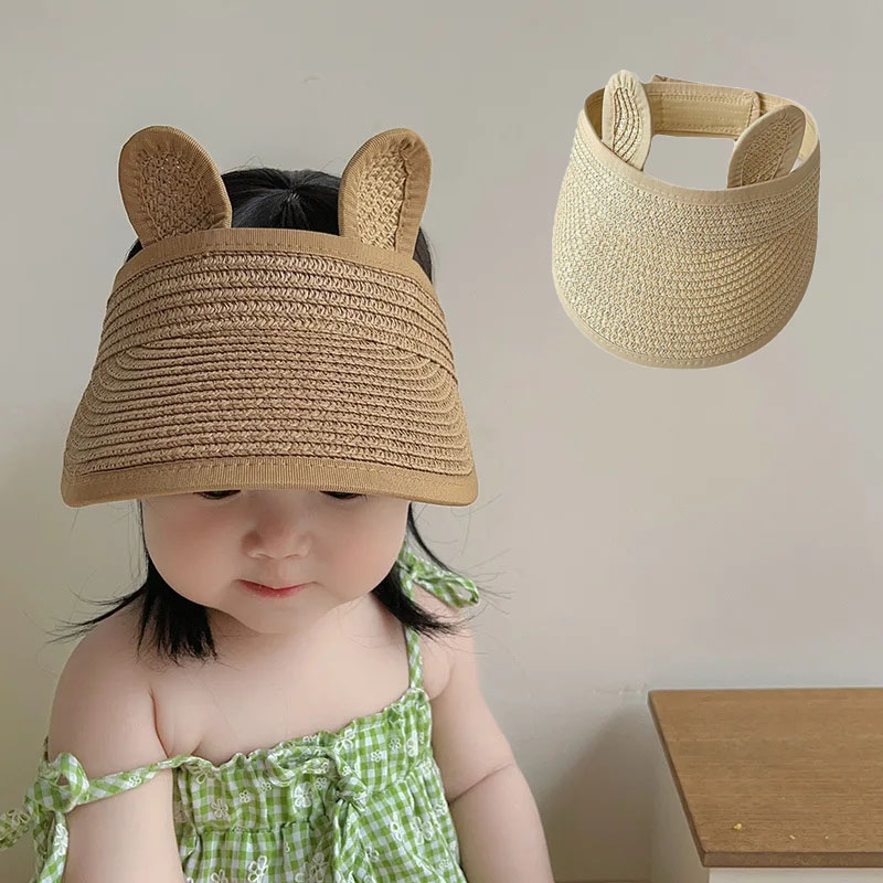 Straw Hat Summer - Gorro de sol de estilo coreano