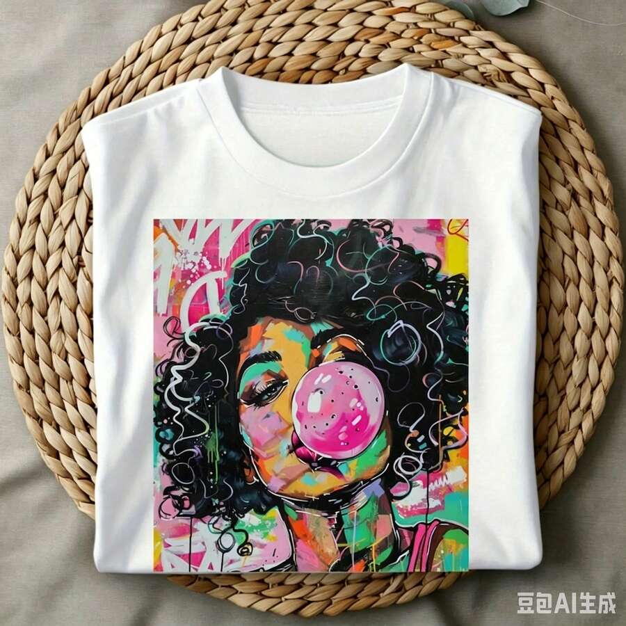 Women'S Fashion Trends Summer 2025 - Camiseta Gráfica Casual para Mujer con