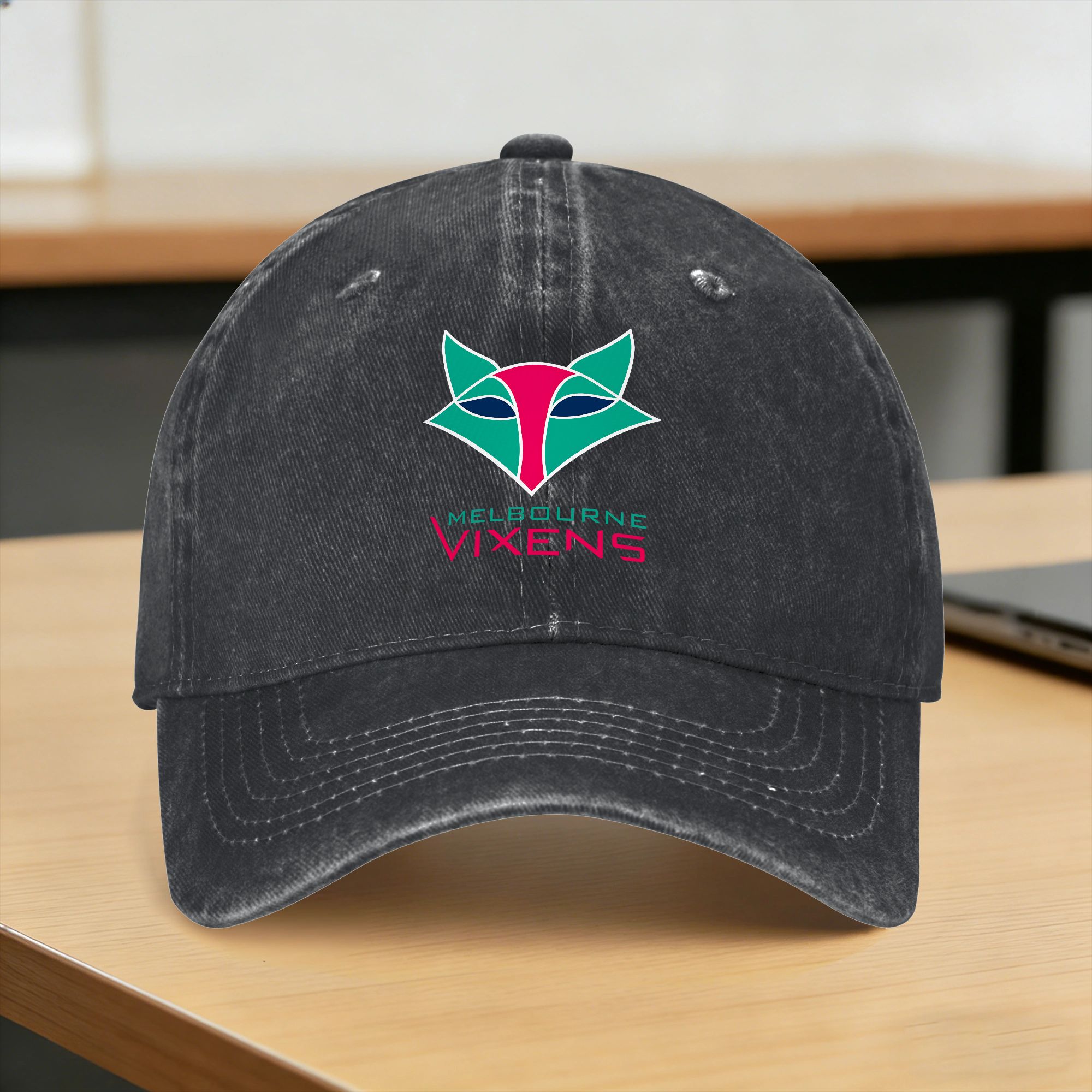 Women'S Fashion Melbourne - Gorra de béisbol lavada Melbourne Vixens