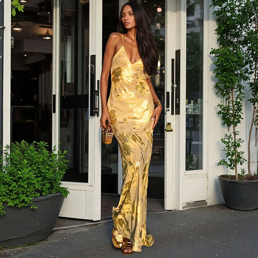 Women'S Fashion Gilded Age - Verano 2025, nuevos productos, vestido de