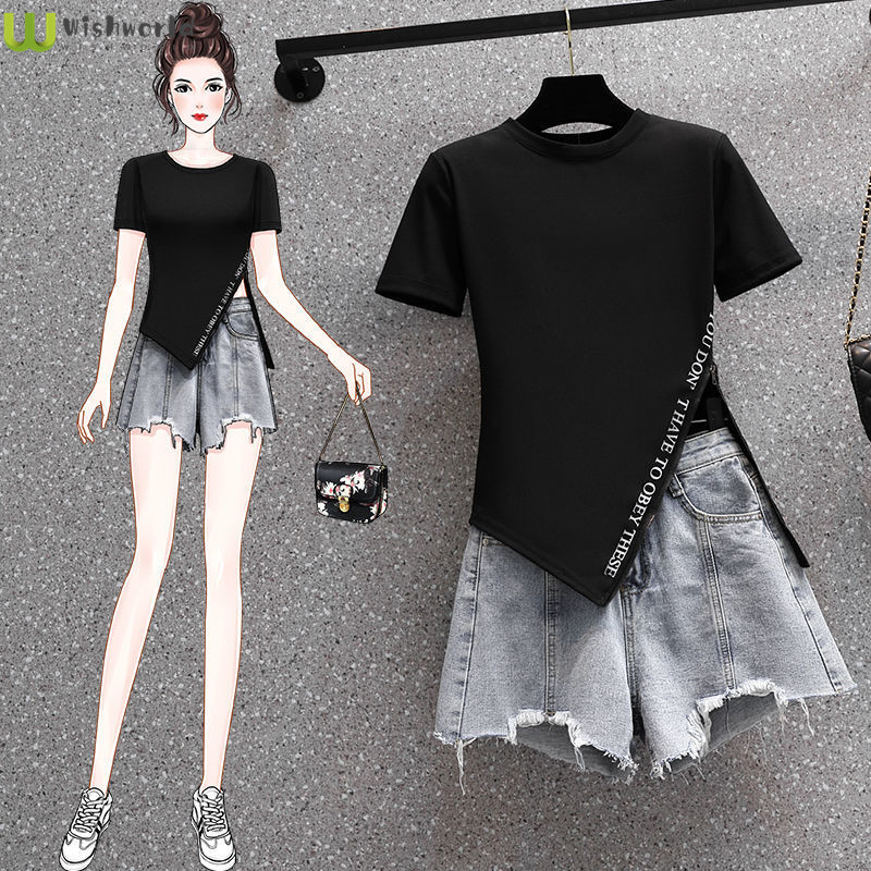 Women'S Fashion Show 2022 - Traje de verano de dos piezas,