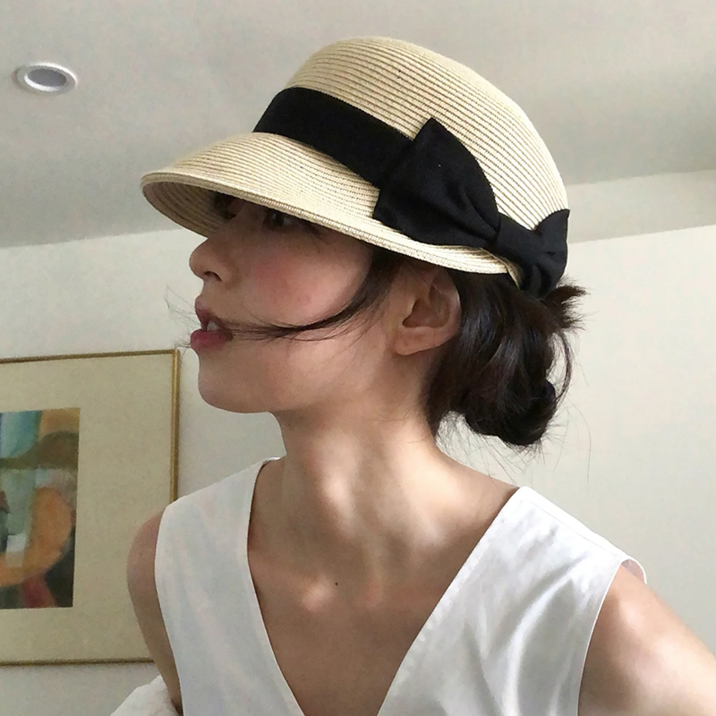 Straw Hat Summer - Sombrero de paja con pico y