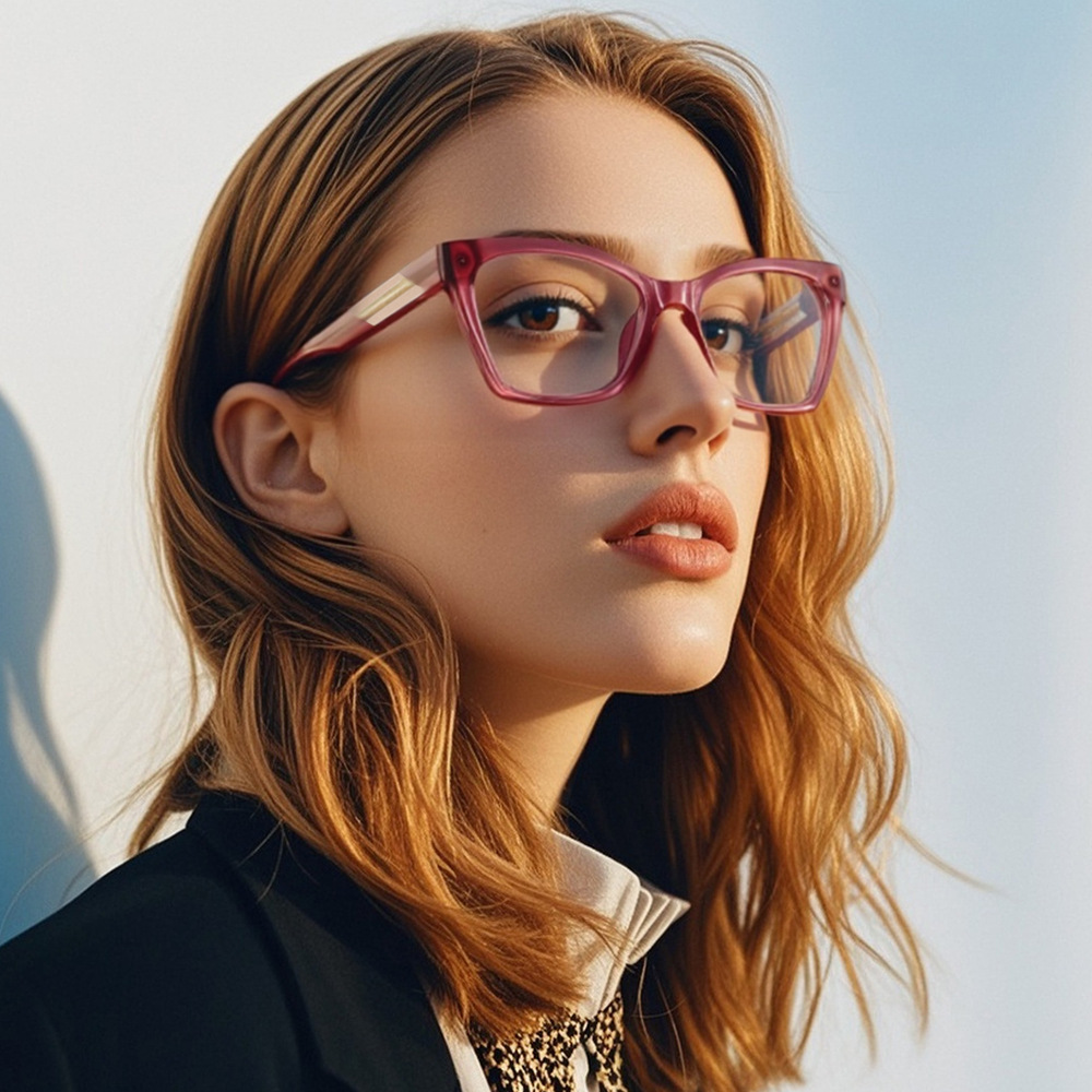 Women'S Fashion Eyeglass Frames - Monturas de gafas con marco grande