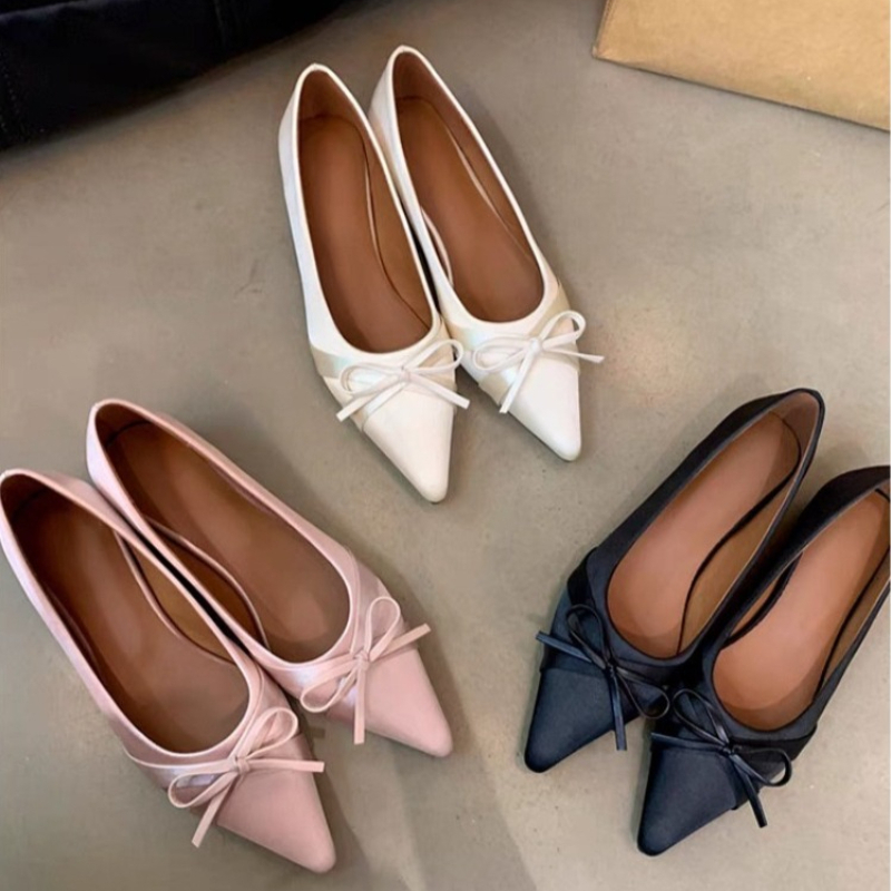Women'S Fashion For Summer 2026 - Sandalias Planas Casuales de Chifón con