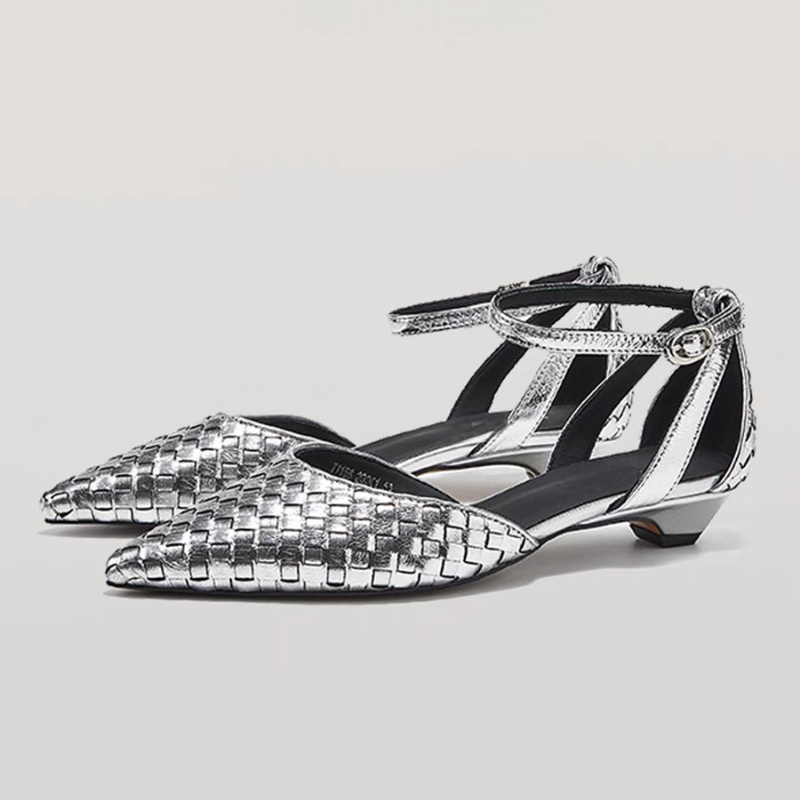Women'S Fashion Brand Shoes - Sandalias elegantes con punta estrecha y
