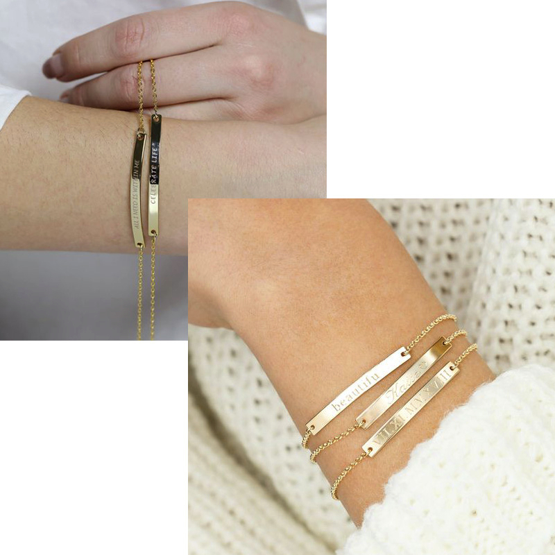 Pulseras elegantes personaliza - Women Fashion Quotes reseña y precio