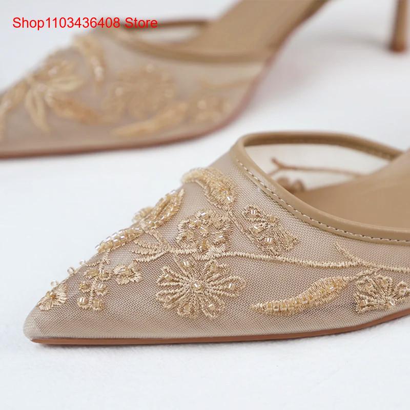 Verano y otoño tacón fino punt - Women'S Fashion Brand Shoes reseña y precio