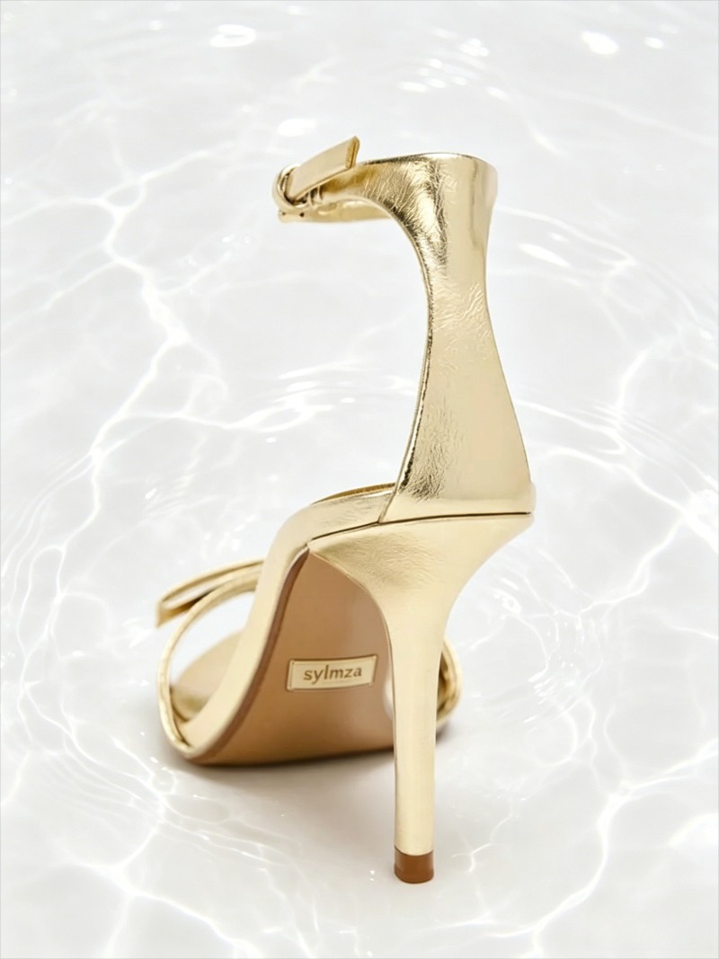 Sandalias de tacón alto elegan - Women'S Fashion Brand Shoes reseña y precio