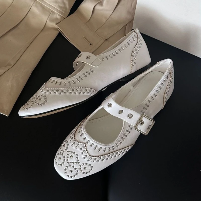Zapatos planos con diseño de h - Women'S Fashion Brand Shoes reseña y precio