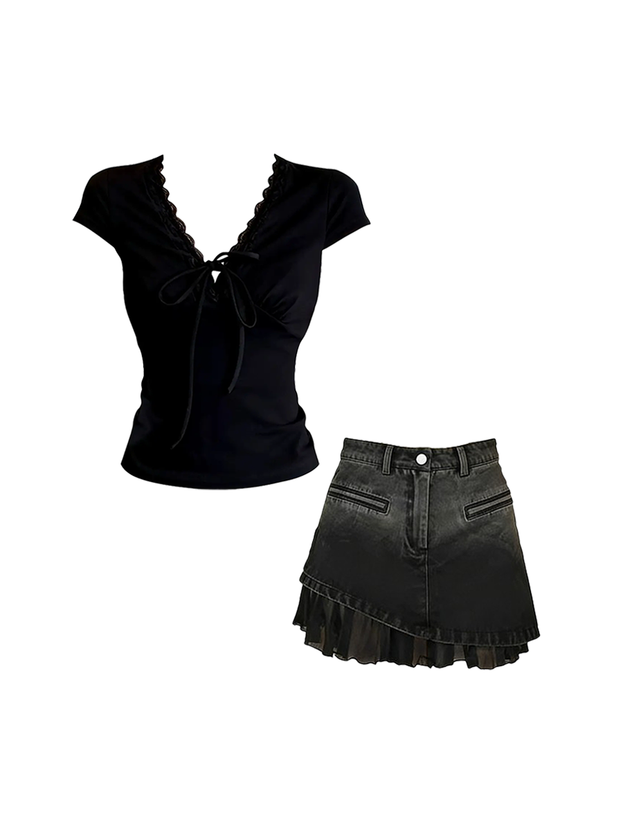 Conjunto de Verano Parkyeon Pu - Women'S Young Fashion reseña y precio