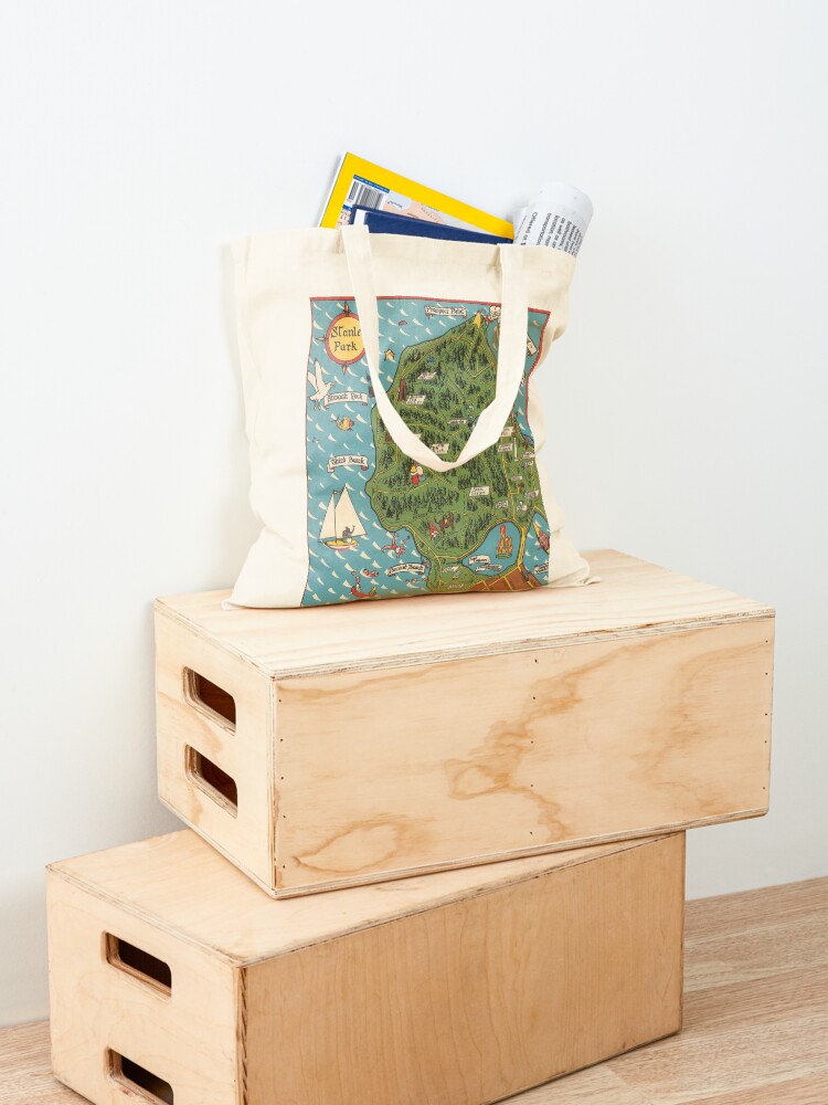 Bolsa de tela vintage con mapa - Women'S Fashion Vancouver reseña y precio