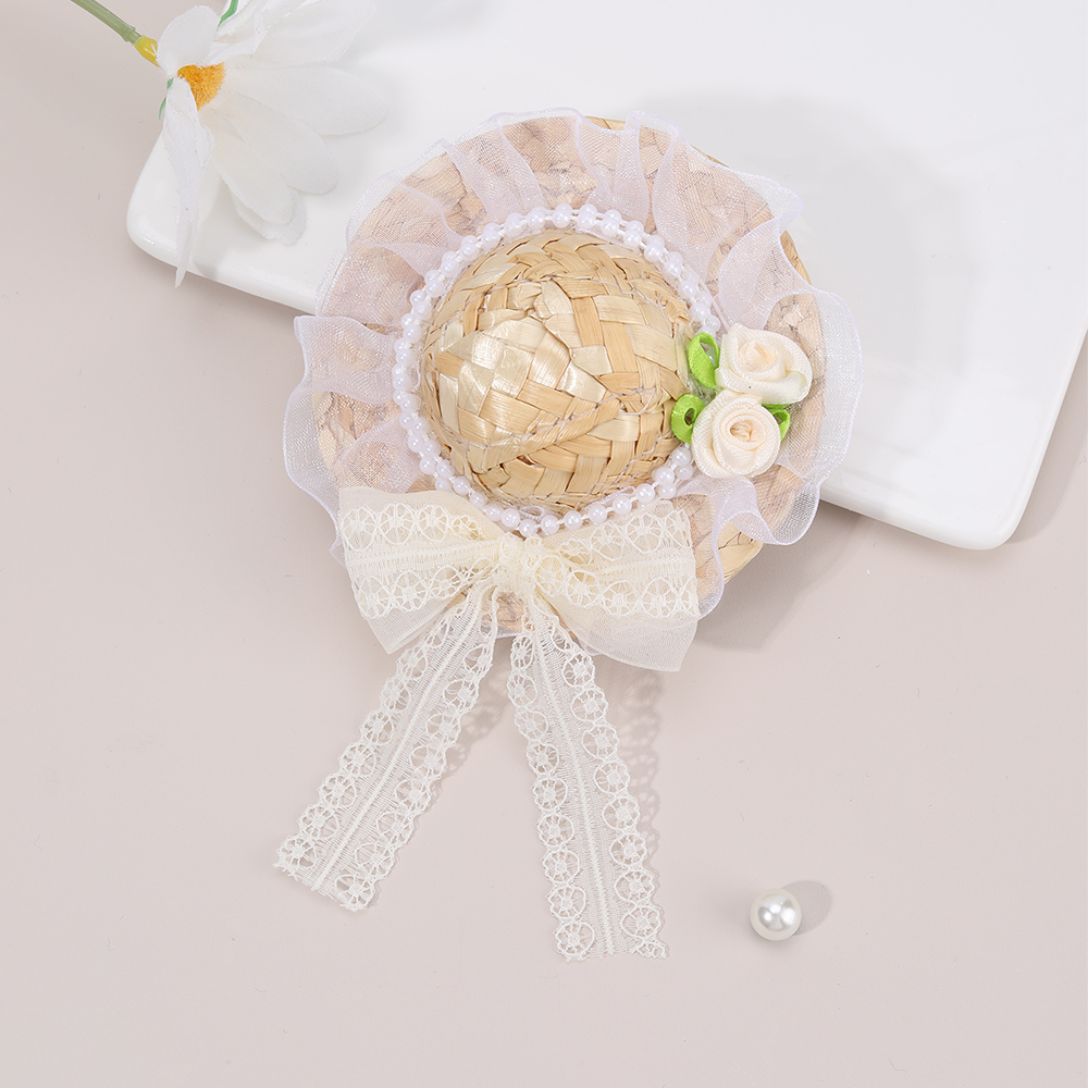 Nuevo Mini sombrero de paja, C - Straw Hat Summer reseña y precio