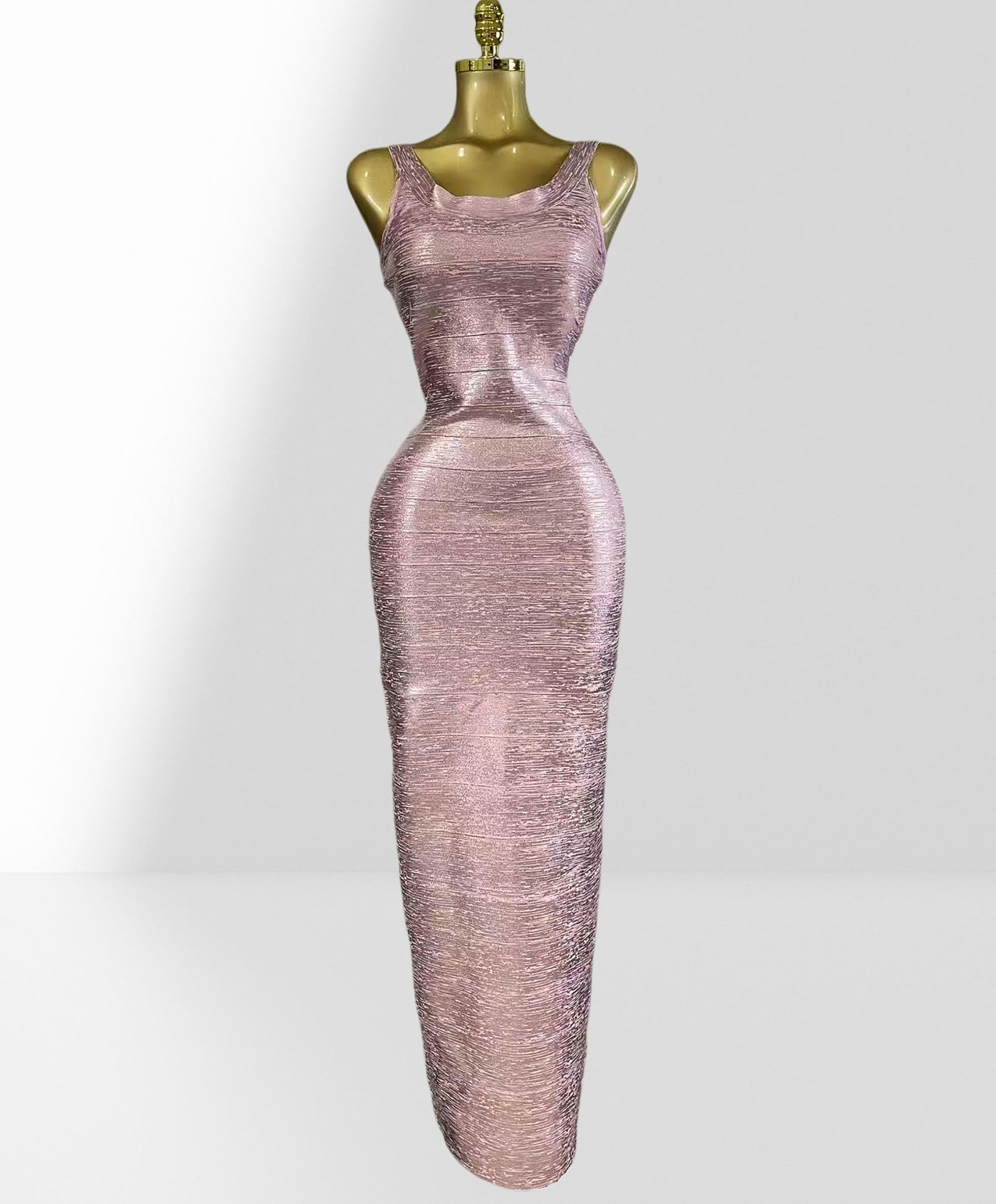 Vestido Largo Ajustado sin Man - Women'S Fashion Gilded Age reseña y precio