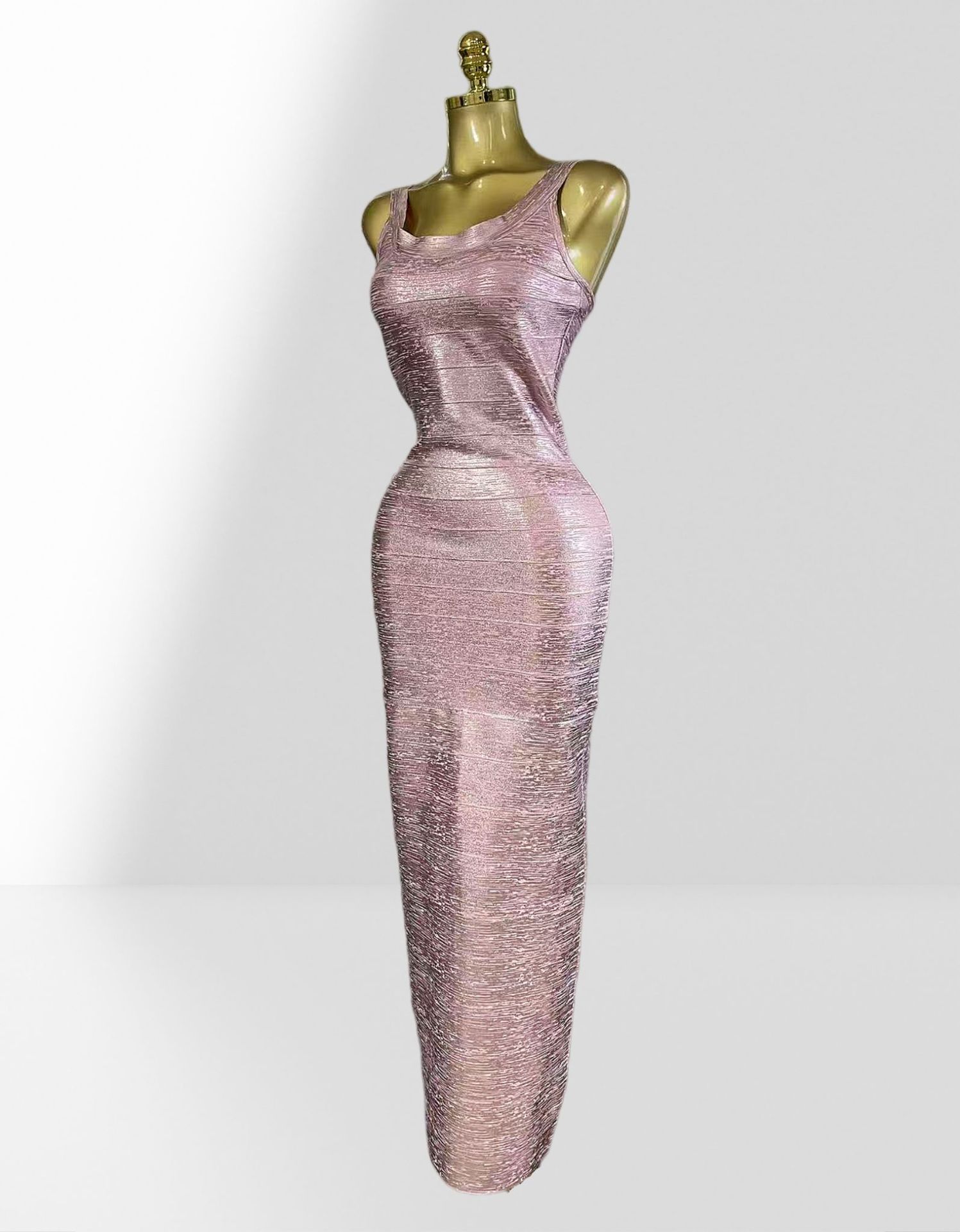 Vestido Largo Ajustado sin Man - Women'S Fashion Gilded Age reseña y precio