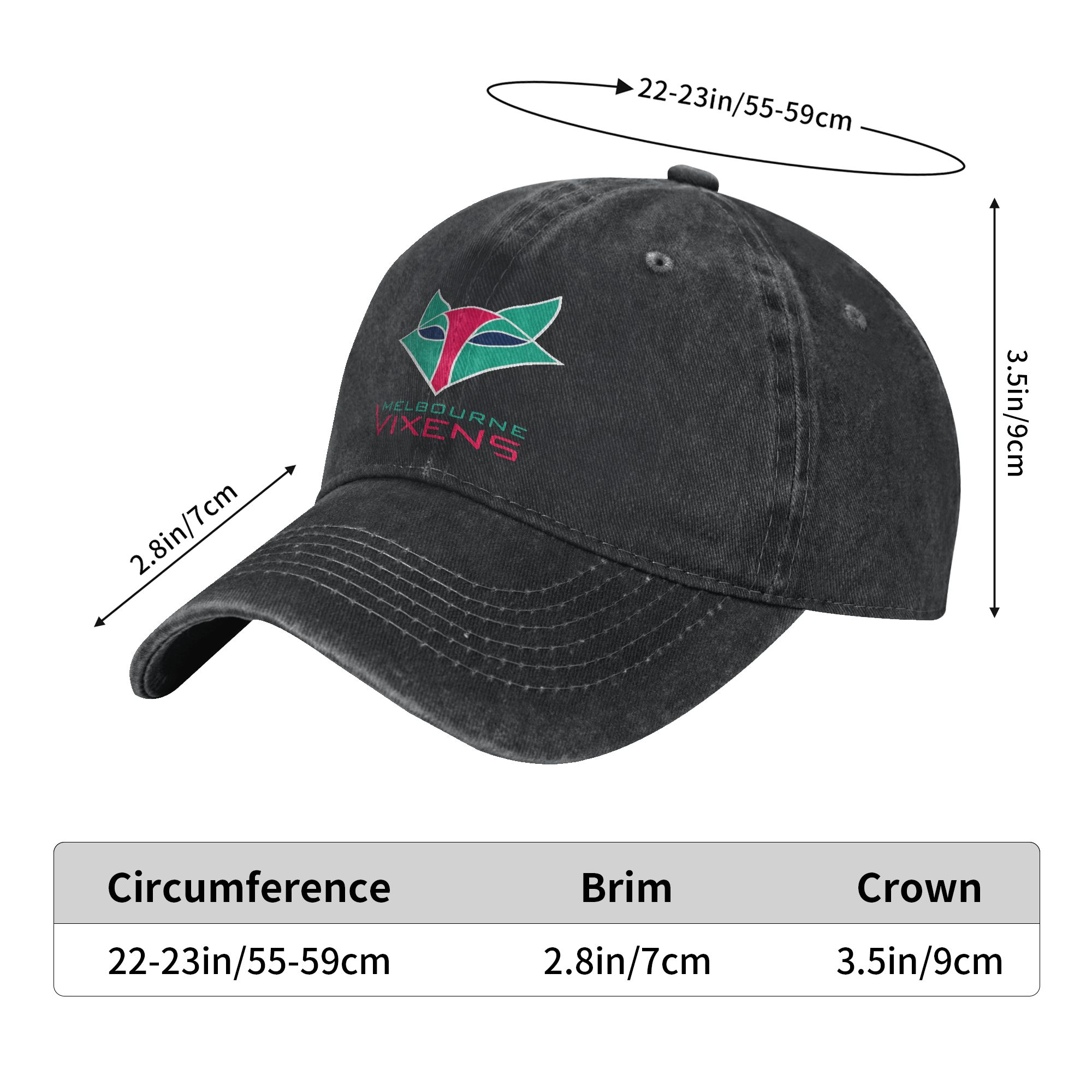Gorra de béisbol lavada Melbou - Women'S Fashion Melbourne reseña y precio