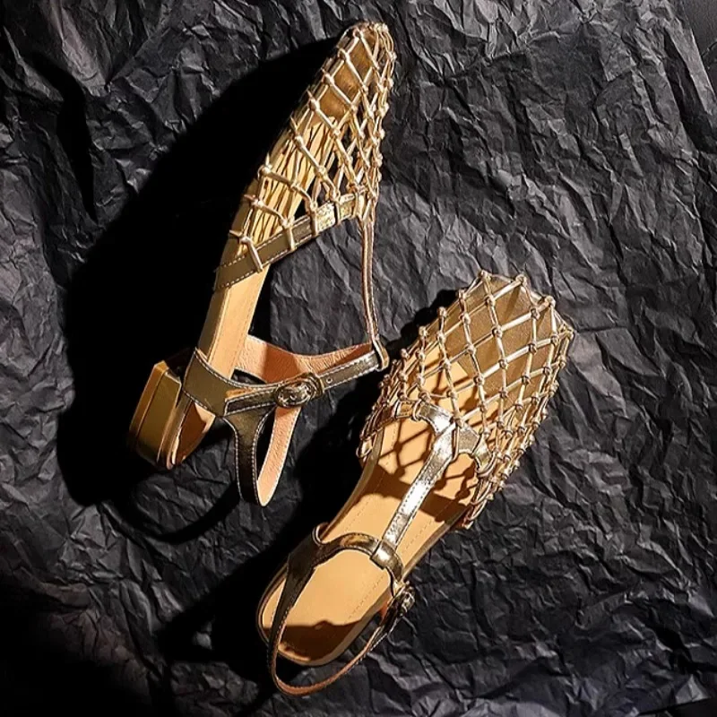 Sandalias de malla tejida para - Women'S Fashion Trends Summer 2025 reseña y precio