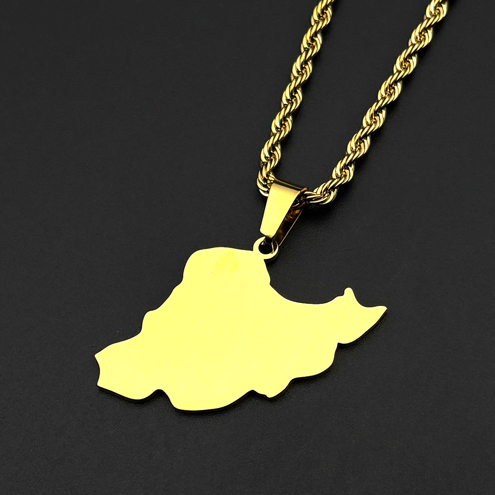 Collar con Colgante de Mapa de - Women'S Fashion Guide reseña y precio