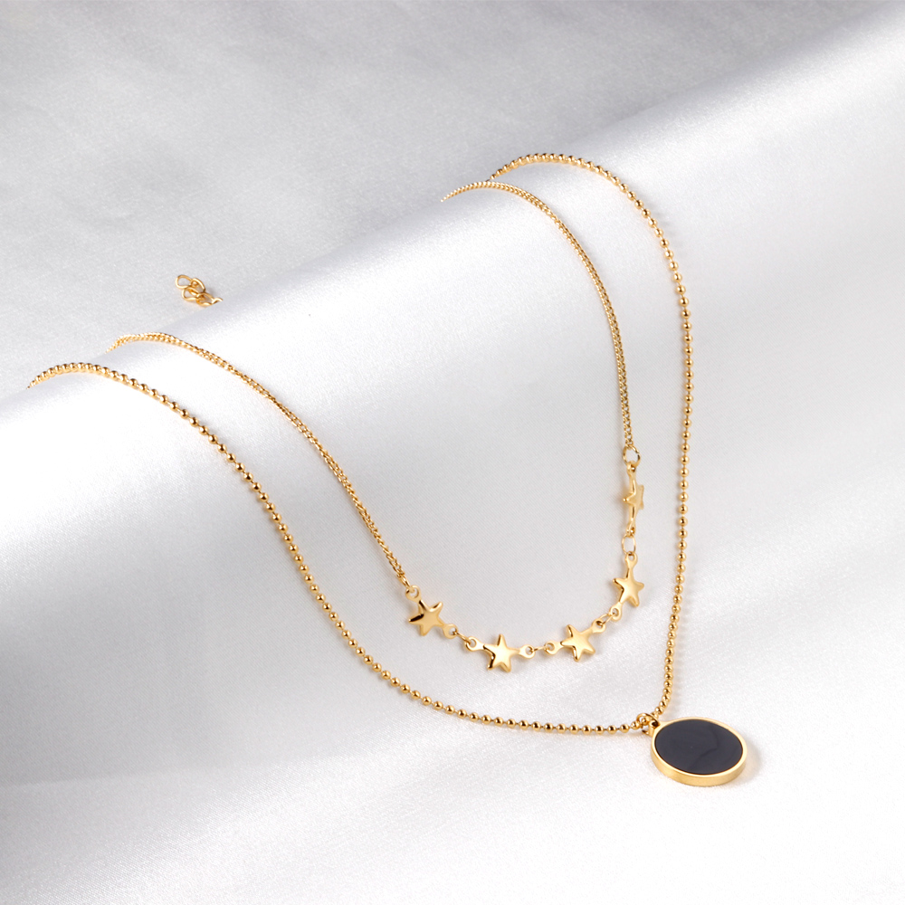 Collar con dijes de diamantes  - Women'S Fashion Show 2022 reseña y precio