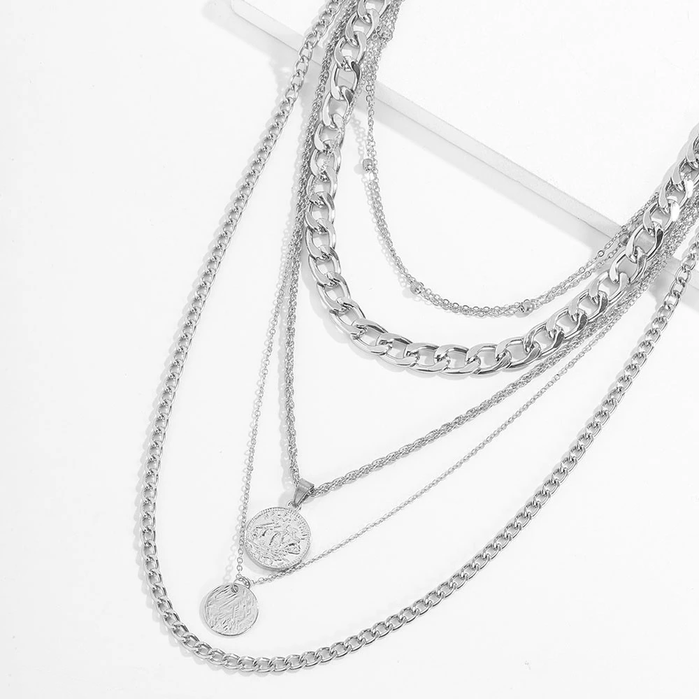 Collar Punk de cadena gruesa c - Women'S Fashion Show 2022 reseña y precio