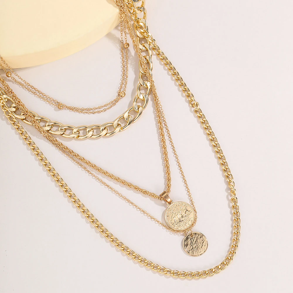 Collar Punk de cadena gruesa c - Women'S Fashion Show 2022 reseña y precio