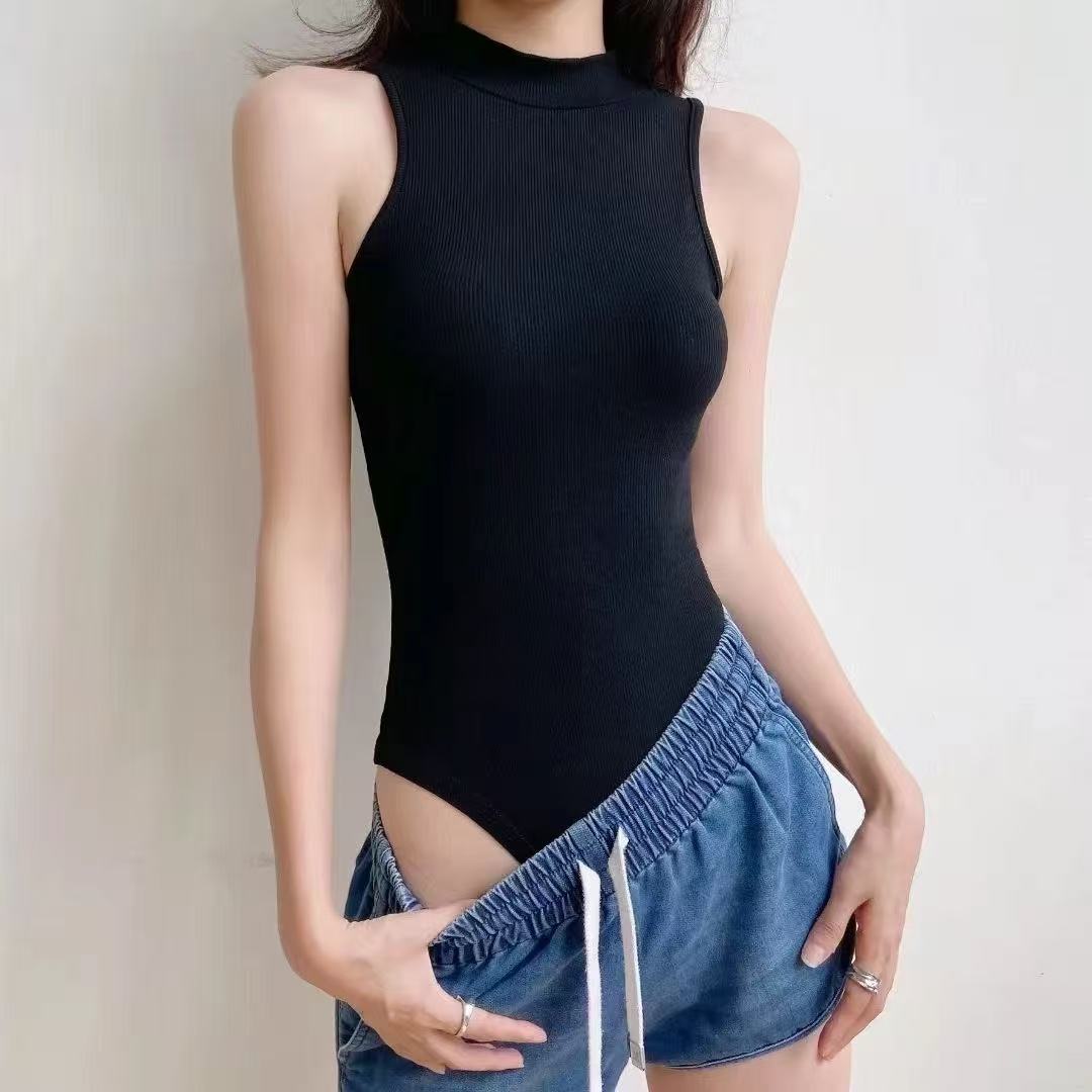 Body sexy de mujer con cuello  - Turtleneck Bodysuit reseña y precio
