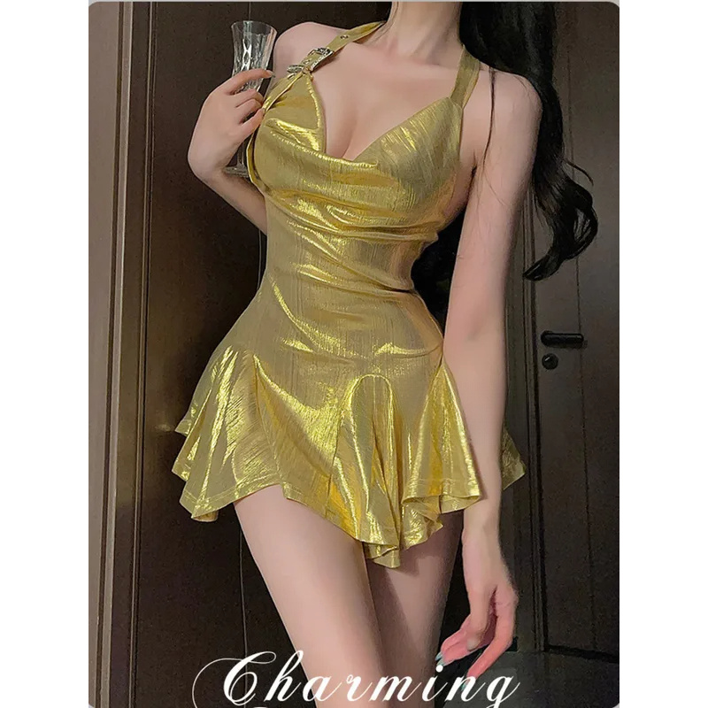 2026 nuevo vestido Sexy con cu - Women'S Fashion Gilded Age reseña y precio