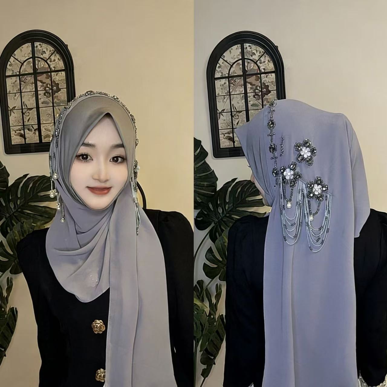 Abaya Hijab para Mujeres Musul - Women Fashion Malaysia reseña y precio