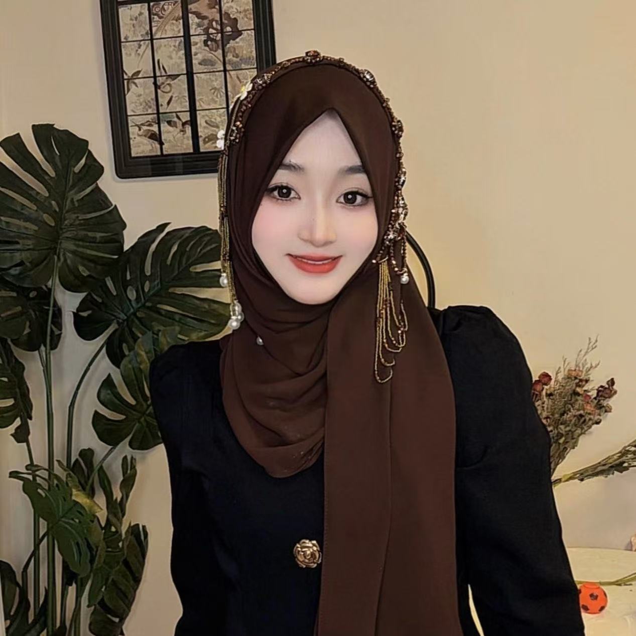 Abaya Hijab para Mujeres Musul - Women Fashion Malaysia reseña y precio