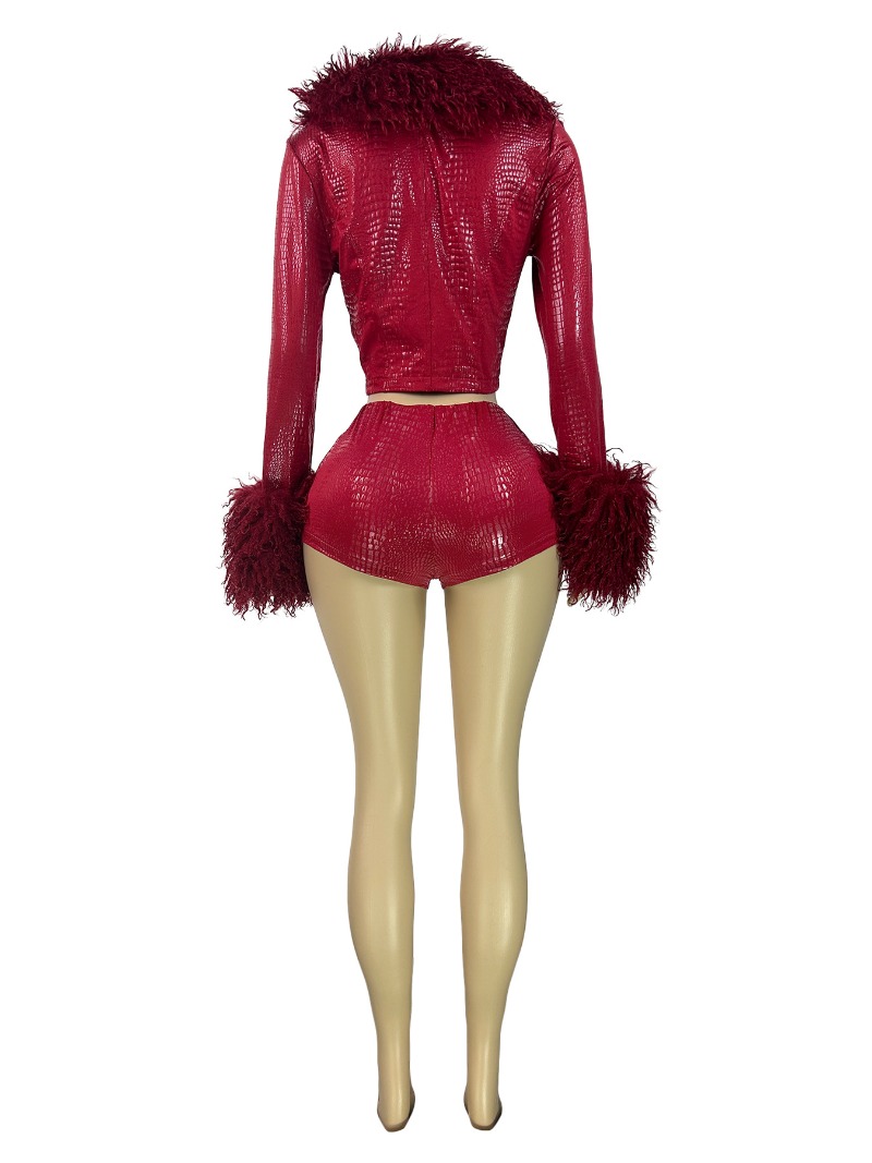 Conjunto de 2 piezas de cuero  - Women'S Fashion Gilded Age reseña y precio