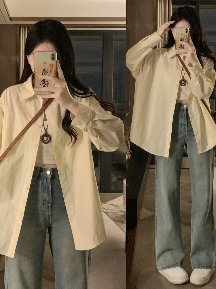 Camisa Casual de Manga Larga c - Women'S Young Fashion reseña y precio