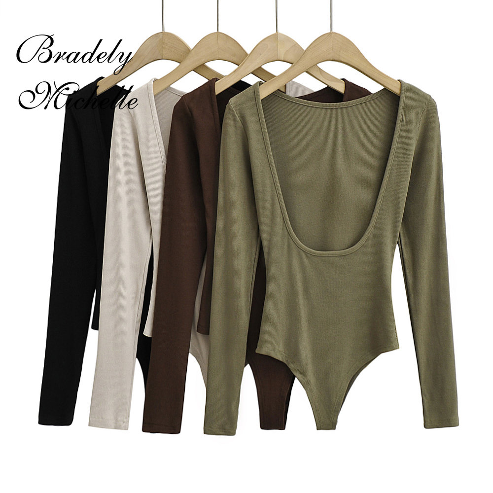 Ropa Sexy de manga larga para  - Turtleneck Bodysuit reseña y precio