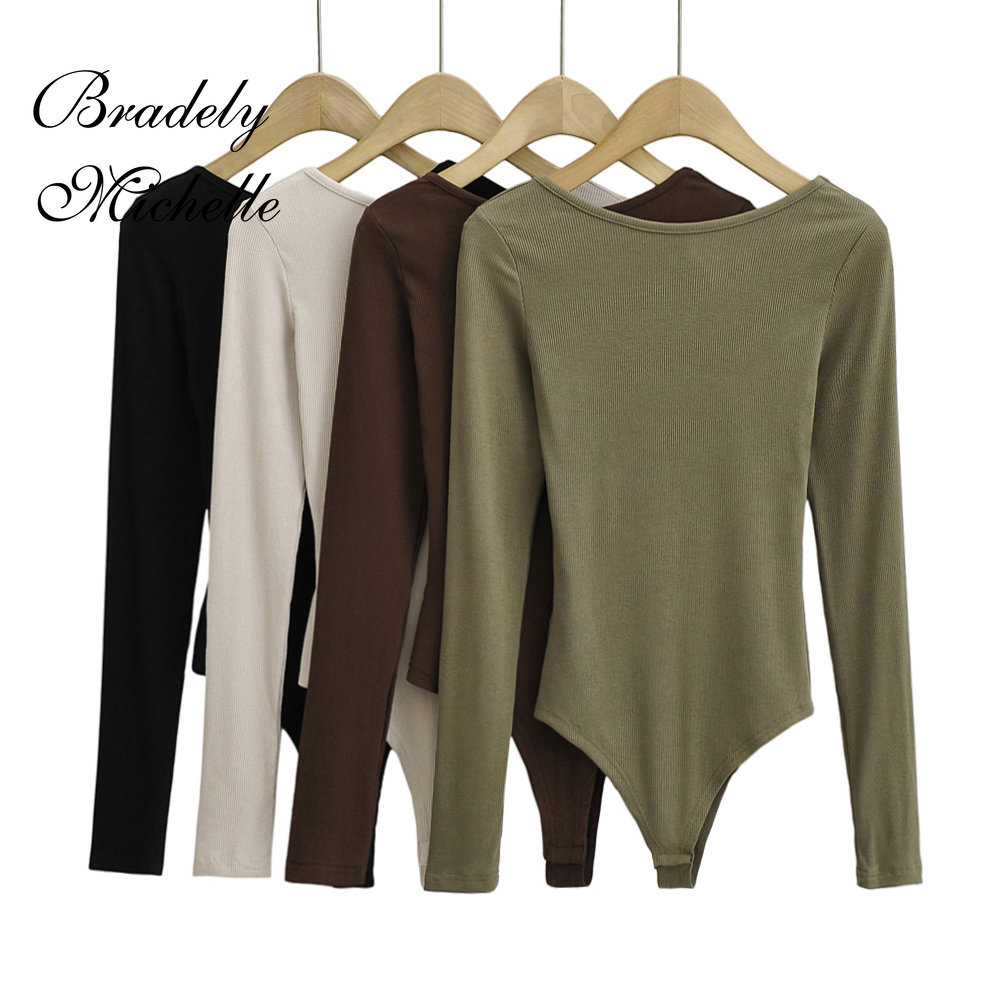 Ropa Sexy de manga larga para  - Turtleneck Bodysuit reseña y precio