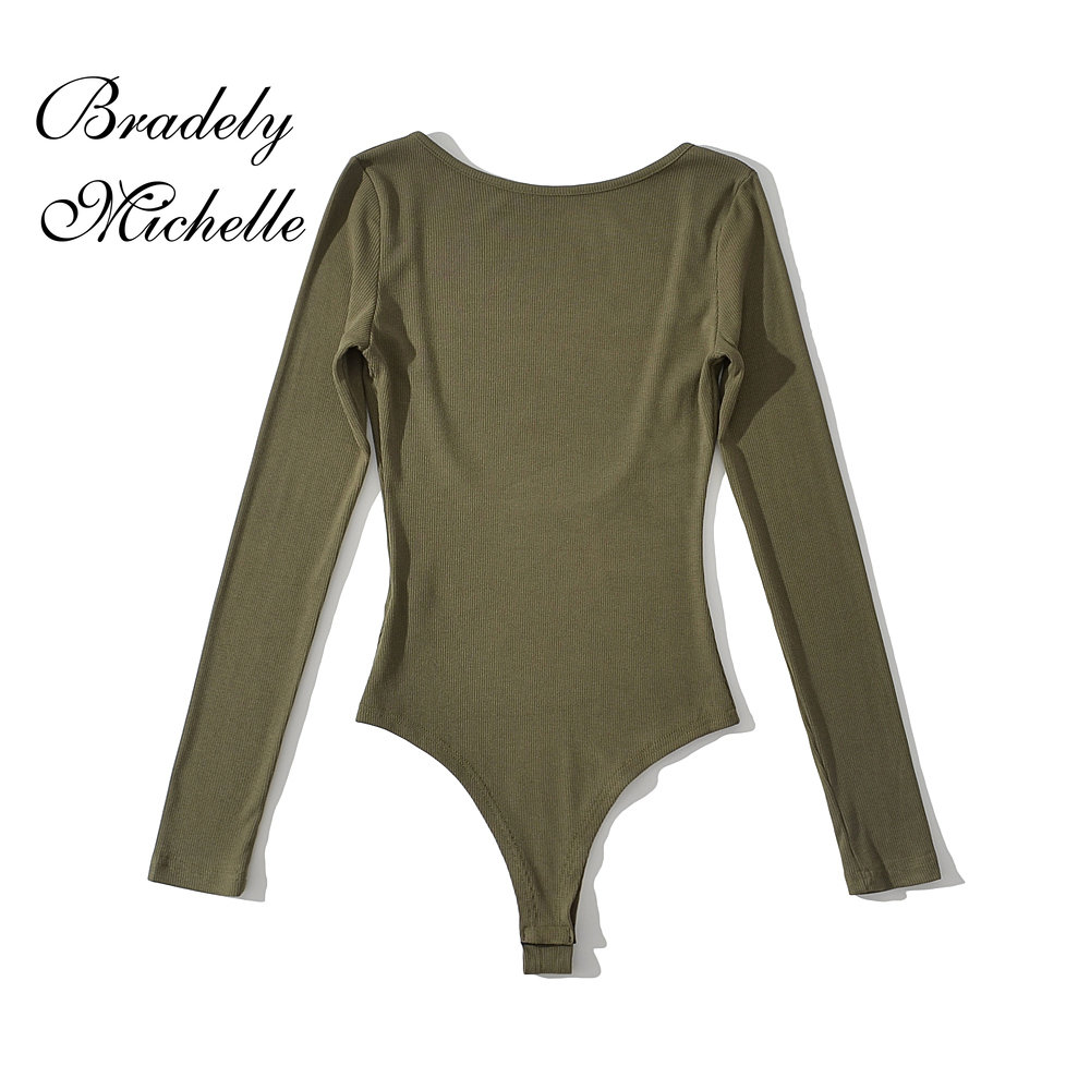 Ropa Sexy de manga larga para  - Turtleneck Bodysuit reseña y precio