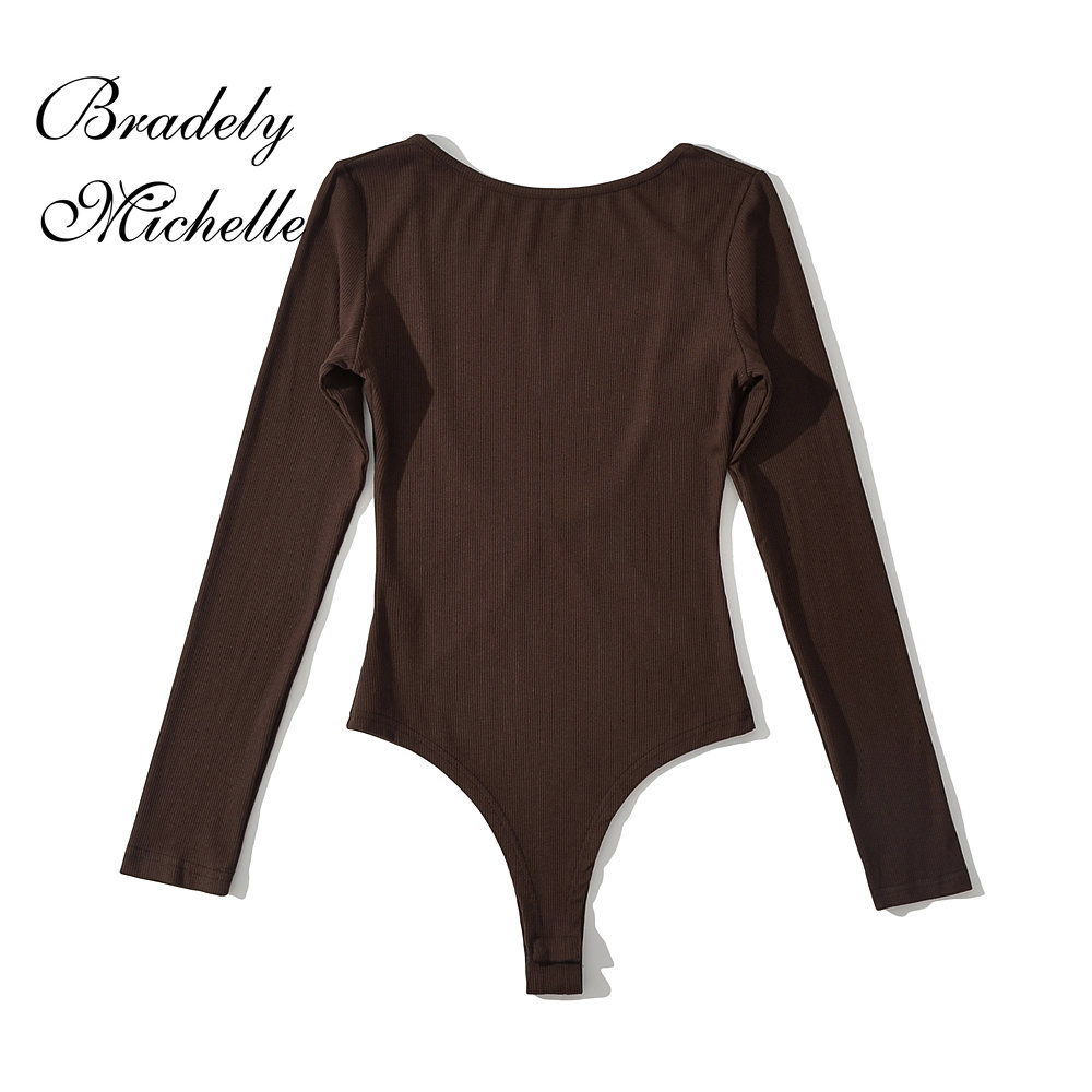 Ropa Sexy de manga larga para  - Turtleneck Bodysuit reseña y precio