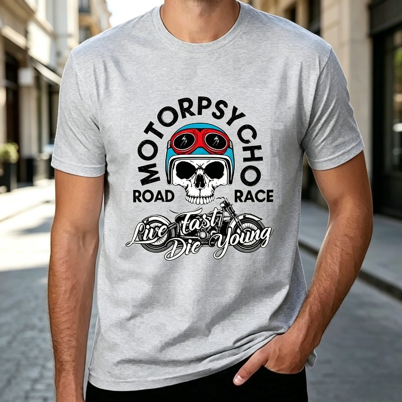 Camiseta Motopsyco Biker Skull - Women Fashion Quotes reseña y precio