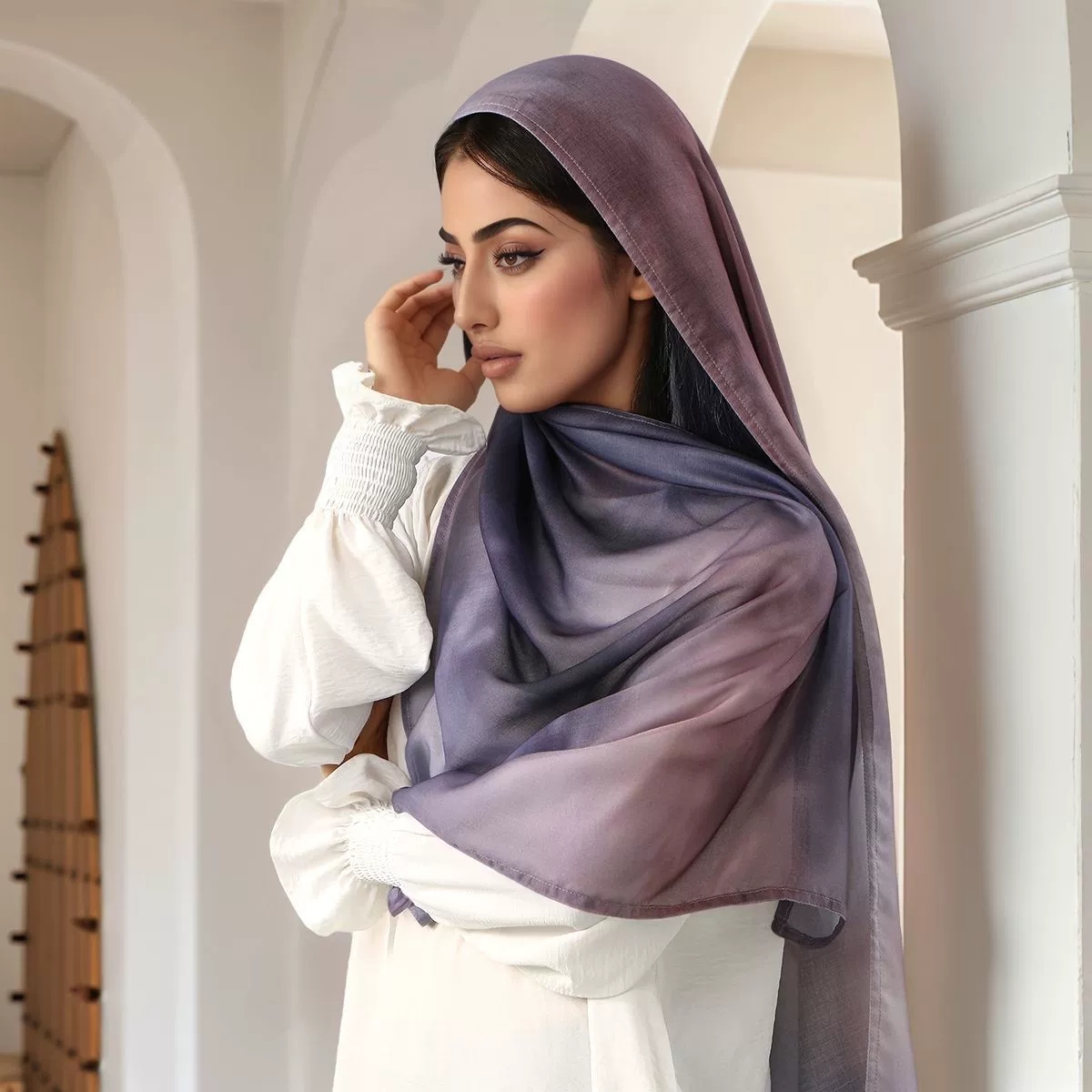 Nueva bufanda Hijab de rayón e - Women Fashion Malaysia reseña y precio