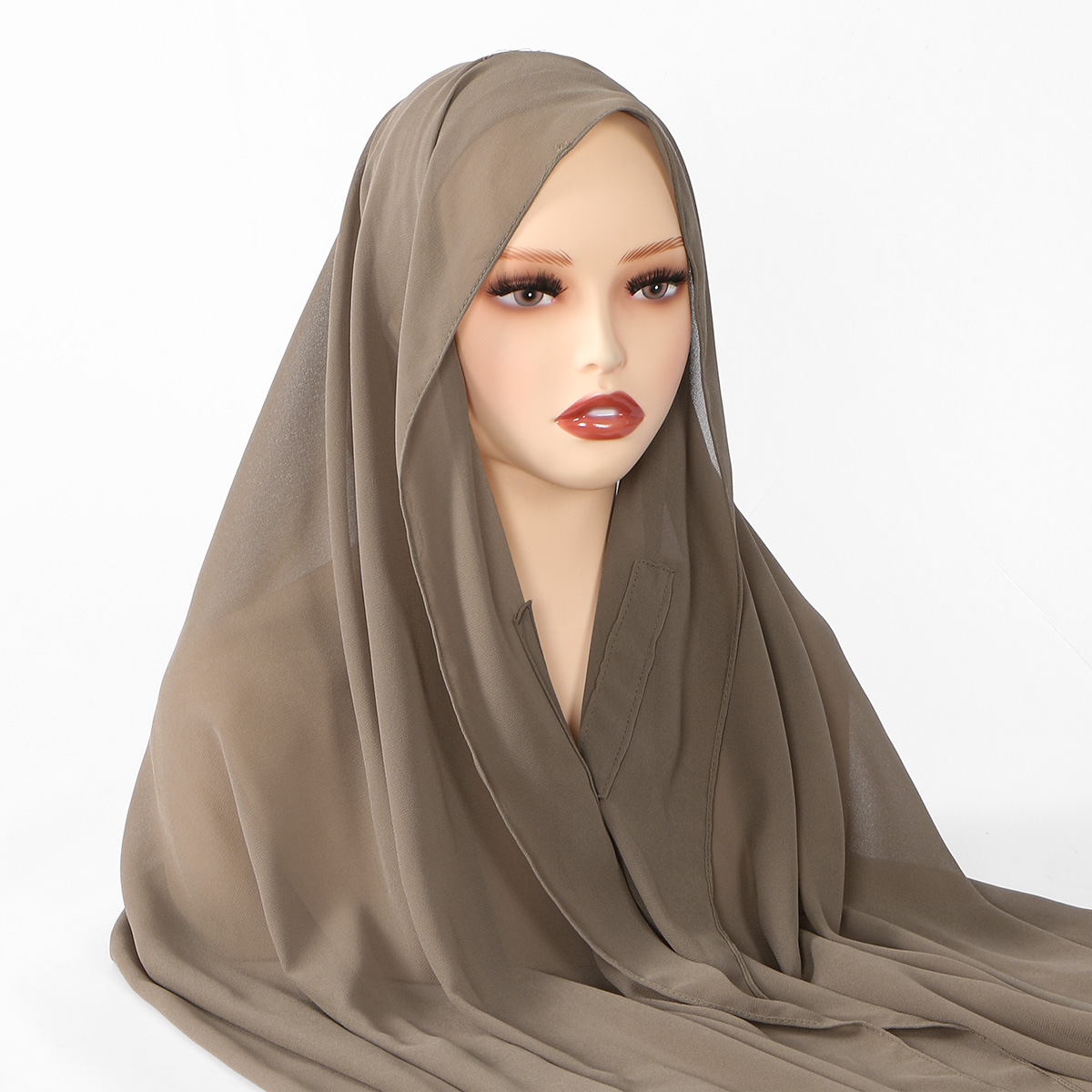 Nuevo Hiyab de Chifón con Cier - Women Fashion Malaysia reseña y precio