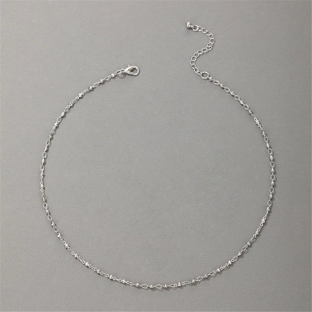 Collar de cadena sencillo con  - Women'S Fashion Show 2022 reseña y precio
