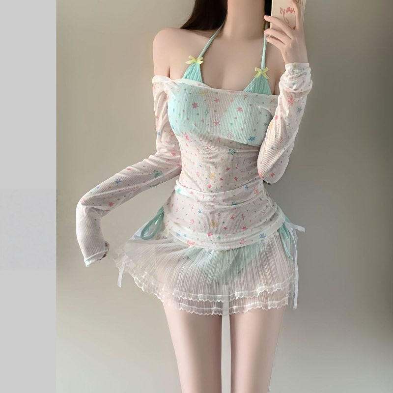 Conjunto de bikini de manga la - Women'S Fashion For Summer 2026 reseña y precio