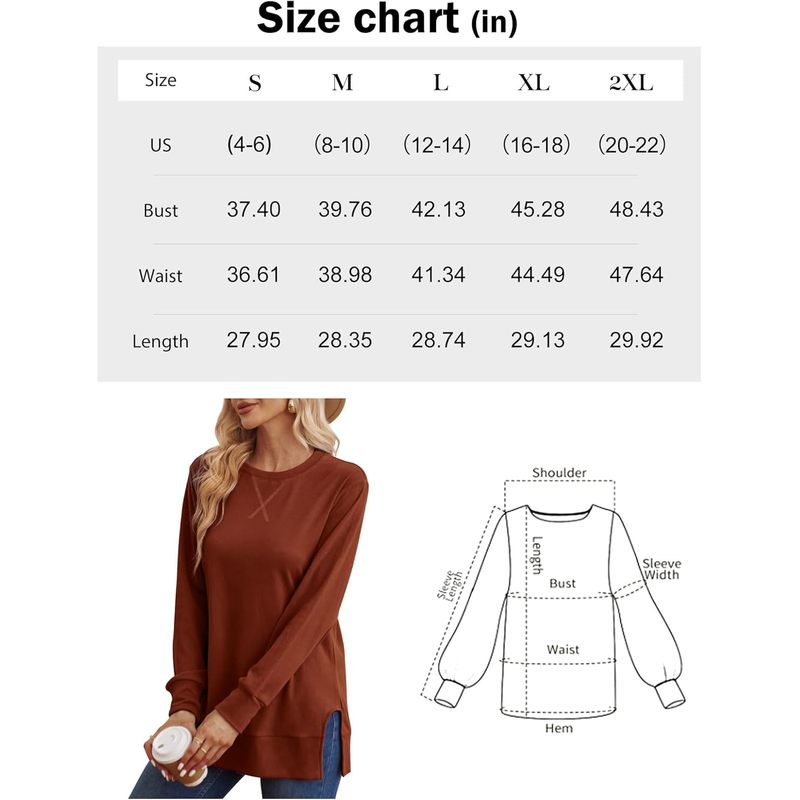 Sudadera para mujer con abertu - Women Fashion Open Now reseña y precio