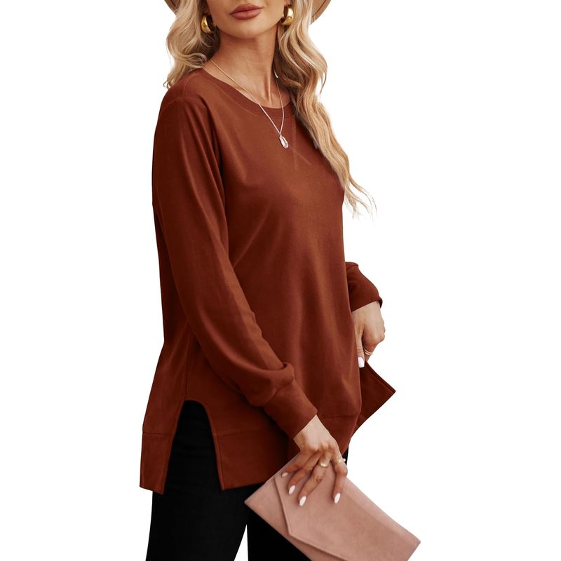 Sudadera para mujer con abertu - Women Fashion Open Now reseña y precio