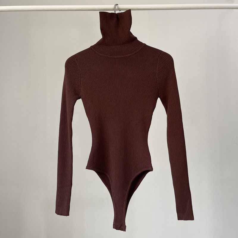 Body de mujer de manga larga e - Turtleneck Bodysuit reseña y precio