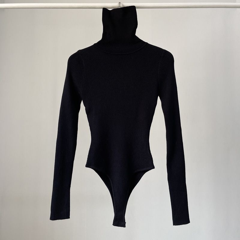 Body de mujer de manga larga e - Turtleneck Bodysuit reseña y precio