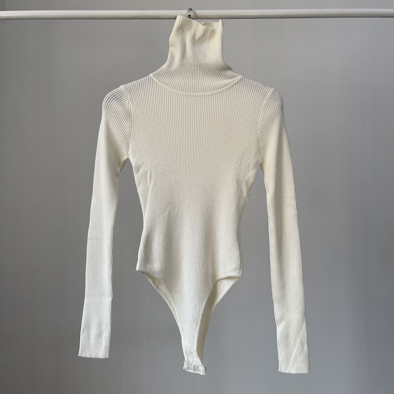 Body de mujer de manga larga e - Turtleneck Bodysuit reseña y precio