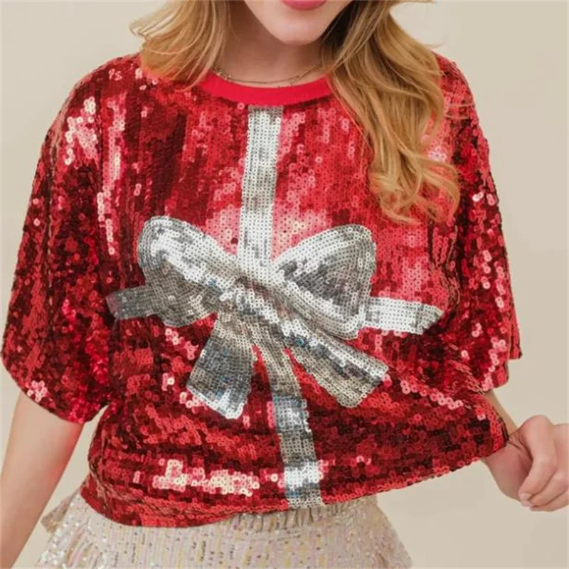 Camiseta de lentejuelas a la m - Women'S Fashion Rugby Shirt reseña y precio