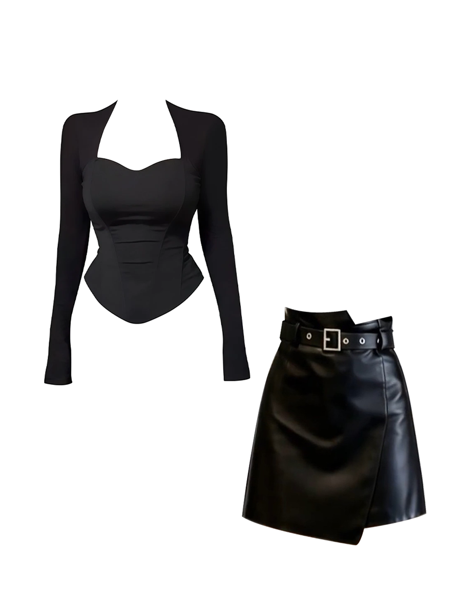 Conjunto de Falda y Blusa de M - Women'S Young Fashion reseña y precio